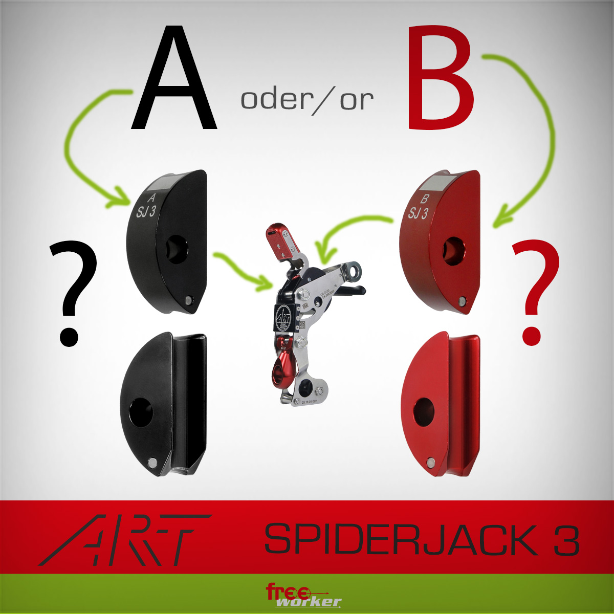 Clutch A oder B for the SpiderJack 3?