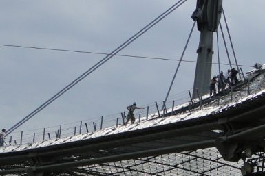 Auf’s Dach vom Olympiastadion