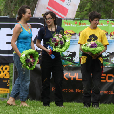 Deutsche Baumklettermeisterschaft 2012: Siegerehrung Frauen