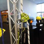 A+A 2015: Edelrid mitlaufendes Auffanggerät