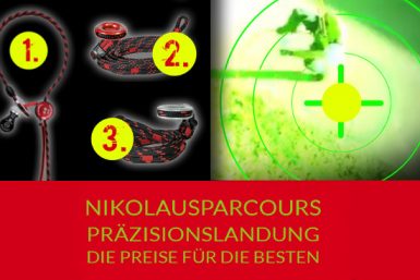 Freeworker Nikolausparcours 2015: 1. bis 3. Preis von ART