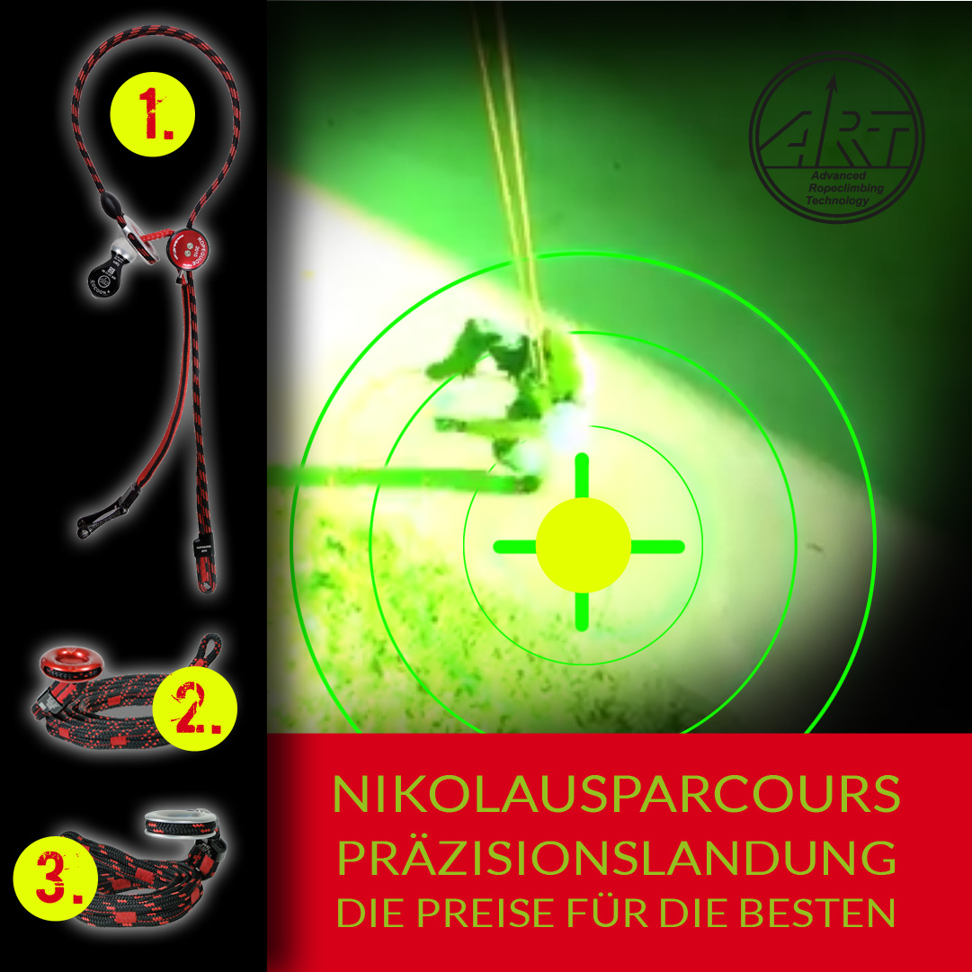 Freeworker Nikolausparcours 2015: 1. bis 3. Preis von ART