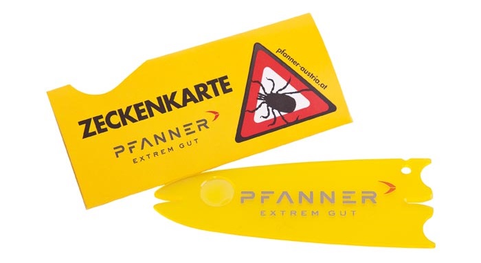 Pfanner Zeckenkarte