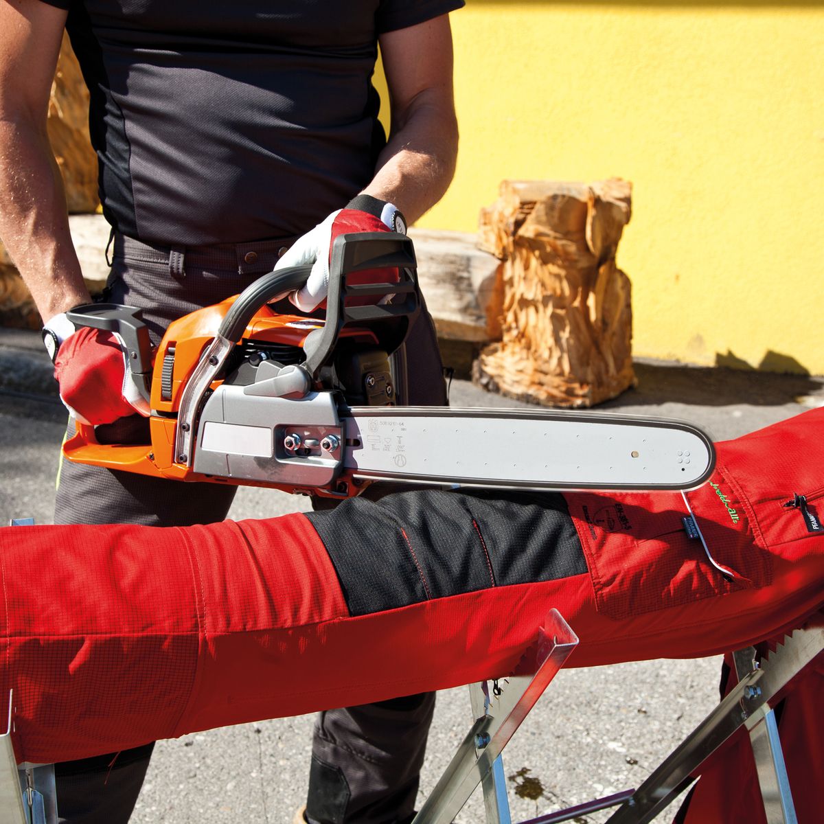 Freeworker-Blog » Pantalon de protection pour arboristes grimpeurs