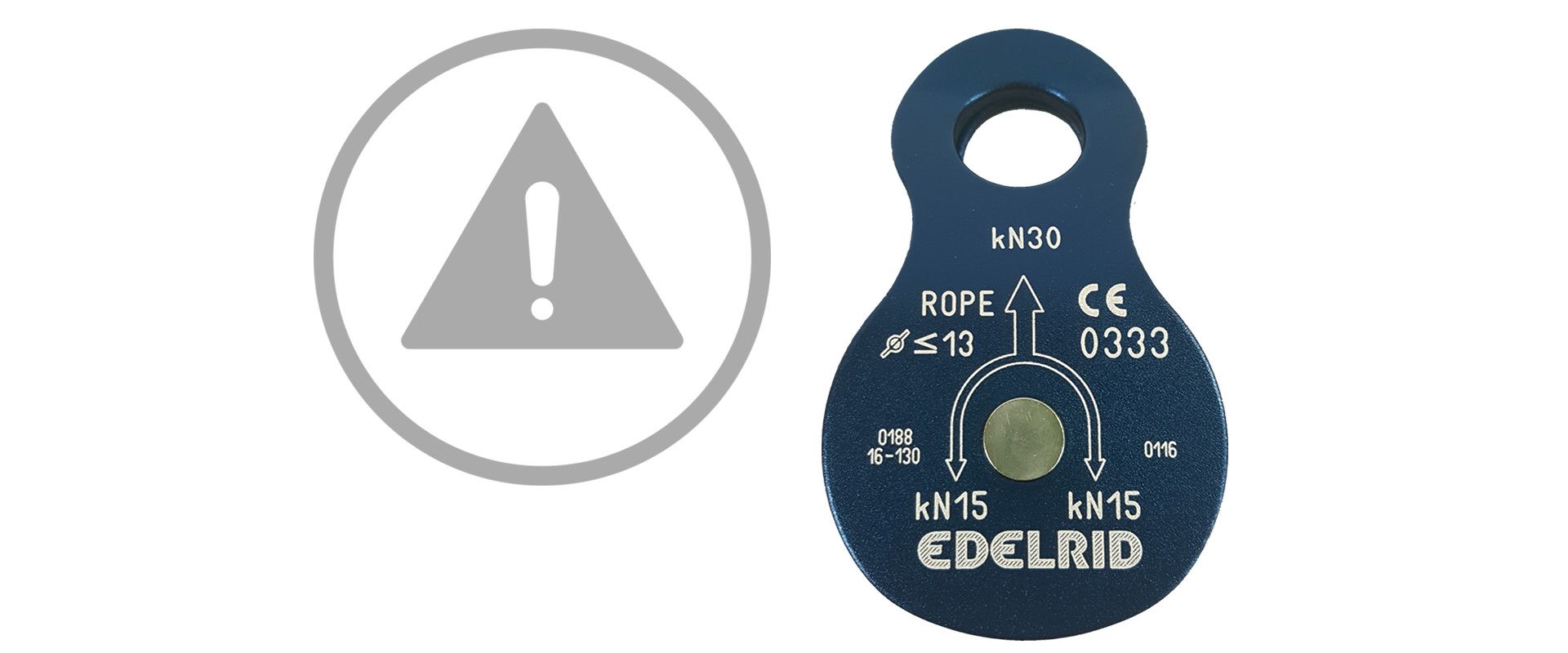 Edelrid Tum Umlenkrolle - Seilrolle - Kletterzubehör & Bouldern - Klettern - Alle