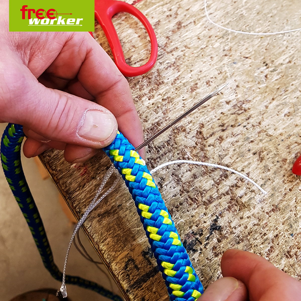 Freeworker Blog » The splice, the safe end of the tree climbing rope