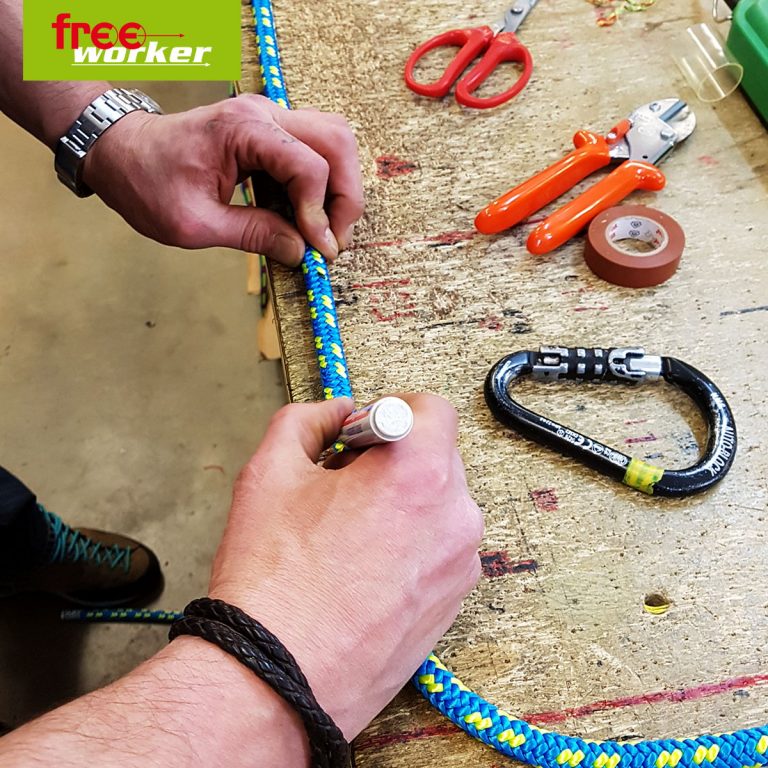 Freeworker Blog » The splice, the safe end of the tree climbing rope