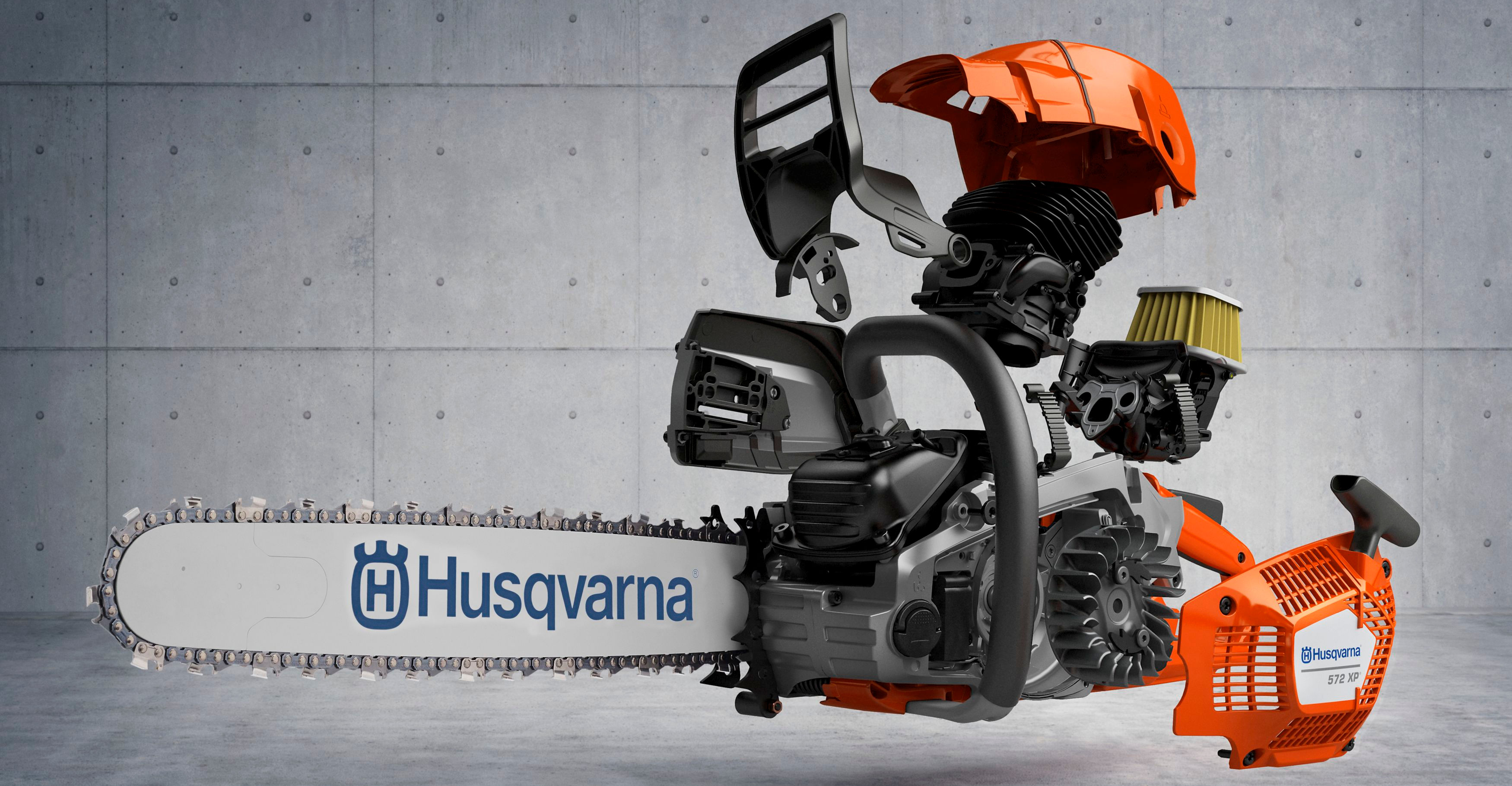 Husqvarna Motorsäge im Detail