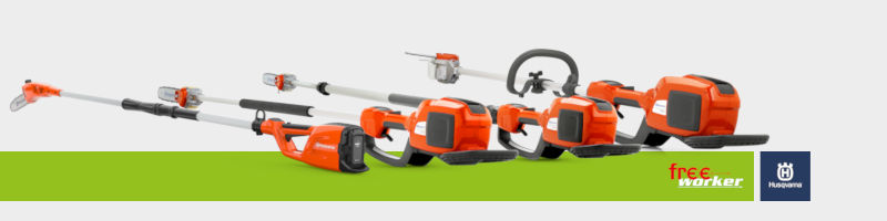 Husqvarna Battery powered pole saws