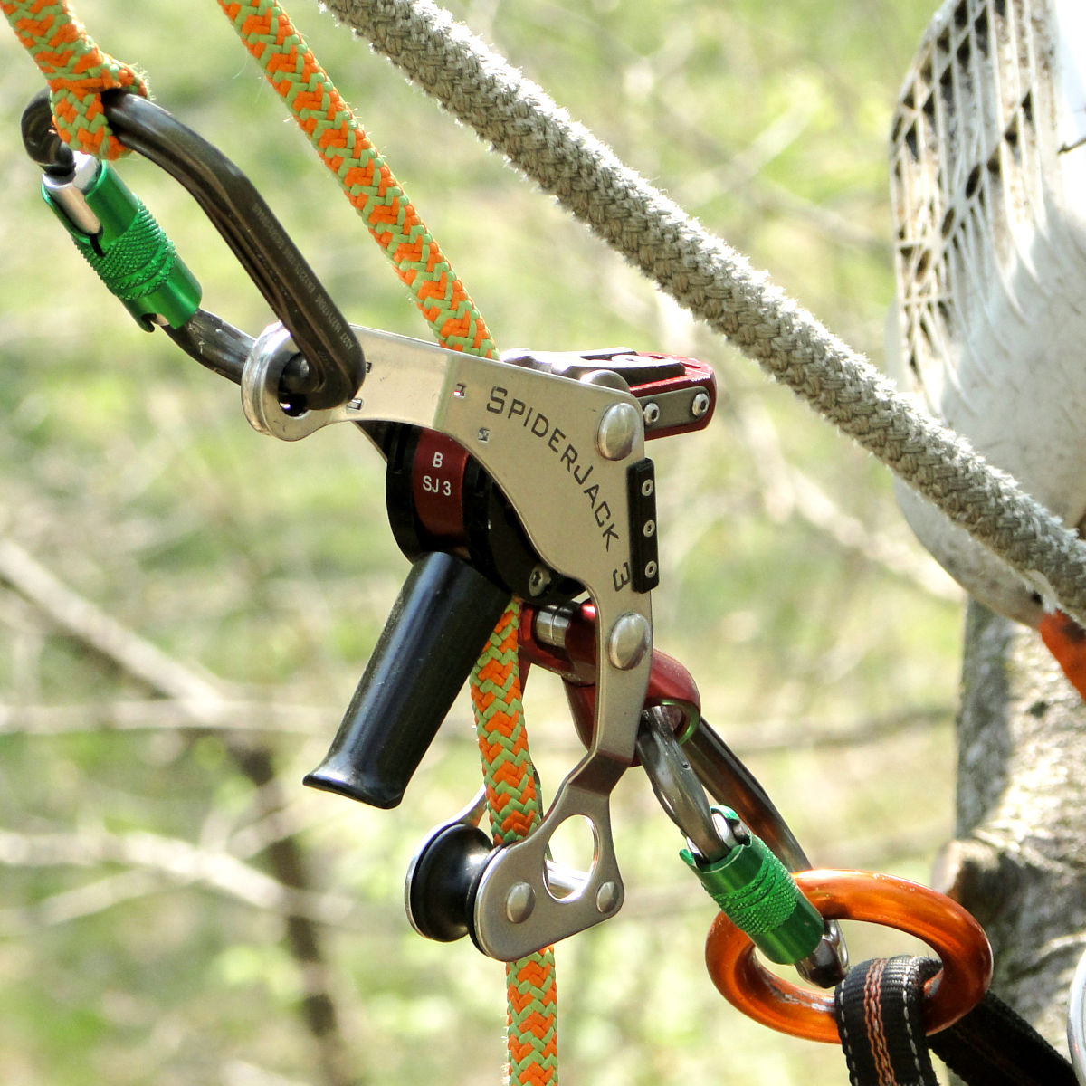 Belay device SpiderJack 3