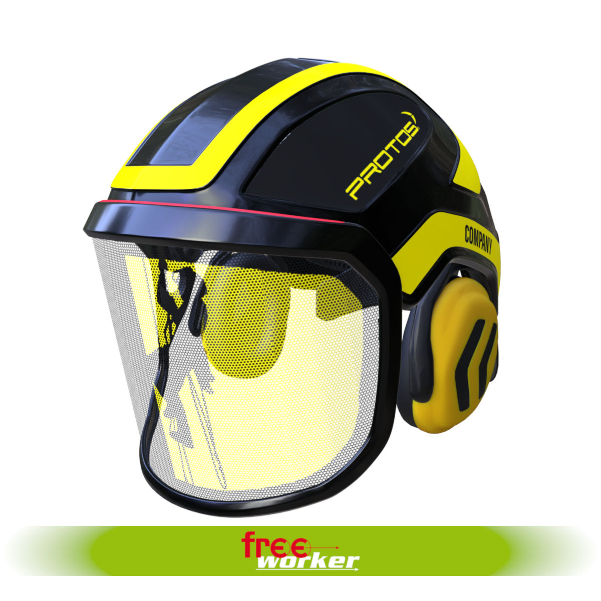 Protos® Integral Customer Edition with individual visor