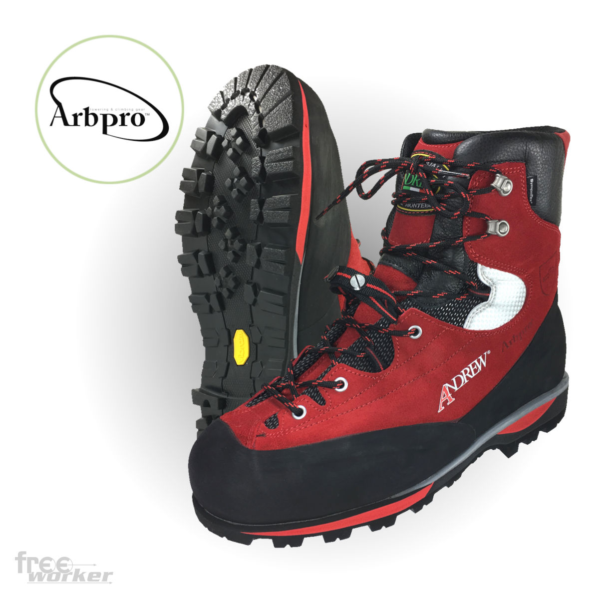 Chainsaw protection shoe for tree care: Cervino Wood EZloop