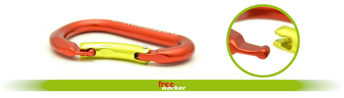 Karabiner mit Durolock Karabiner mit Durolock-Verschluss